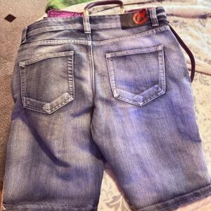 Ecko Unlimited Relaxed Fit Denim Shorts